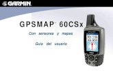 Manual Garmin GPSMAP 60CSx Caste Llano + Color
