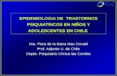 Epidemiologia Psiquiatrica Infanto Juvenil en Chile