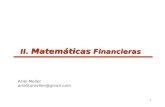Clase 3, Matemticas Financieras