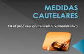 Medidas Cautelares en el Proceso Contencioso Administrativo