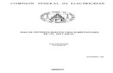 Guía de Criterios Básicos para Subestaciones de 115, 230 y 400 kV