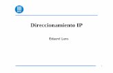 INTERNET - UD3 - Direccionamiento IP