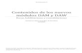 Contenidos Dam DAW