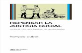 François Dubet - repensar la justicia social (extracto)