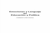 Constructivismo Emociones y Lenguaje en Educacion y Politica (de Don Humberto Maturana)