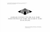 Arquitecturas de Sistemas de Bases de Datos