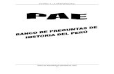 Banco de Preguntas de Historia Del Peru