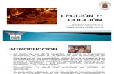 LECCIÓN 7 - PROCESO DE COCCION