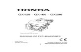 Motor HONDA GX