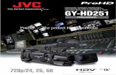 Catálogo JVC GY-HD251
