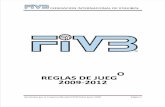 Reglamento de Voley FIVE 2009-2012