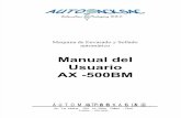 Copia de Ax-500bm Manual