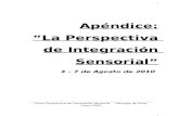 Apéndice La Perspectiva de Integracion Sensorial