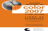Jornadas Nacionales del Color 2007 en Mar del Plata. Libro Digitalizado