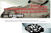 Estudio Fenomenologico de Notas Suicidas