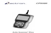 Actron Auto Scanner Plus CP9580 Spanish User Manual