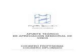 Apreciación Sensorial de Vinos . CP . CD . 2010