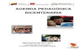 agenda pedagógica bicentenaria 2011-2012