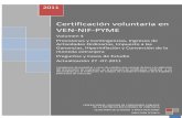 Certificación voluntaria en VEN NIIF PYMES