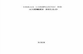 Bello, Andrés - Obras completas. Vol. 22. Temas educacionales II
