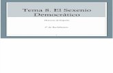 Tema 8 El Sexenio Democrático v2