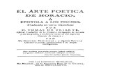 Horacio Arte Poética