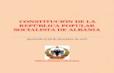 Constitución de la República Popular Socialista de Albania (1976)
