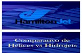 Compartivo Helices vs Hidrojets