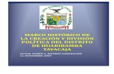 Ley de Creacion Politica de Huaribamba