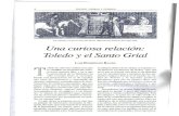 Una curiosa relación: Toledo y el Santo Grial
