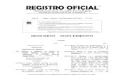 Registro Oficial Del 18 de Dic de 2010