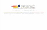 Gestion Del Proceso de Exportador - Colombia ProExport Marz 2012