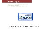 Antologia Web Avanzado PHP