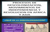 Procesos de Descolonizacion Movimientos de In Depend en CIA y