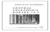 Manual Central Telefonica