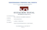 Informe Estacion Total Resumen