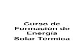 Curso de Formacion de Energia Solar Termica