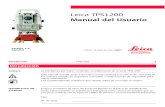 Manual LeicaTPS 1200 Series