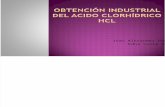 Obtención industrial del acido clorhídrico hcl