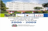 DR-Informe General sobre Estadísticas de Educacion Superior 2006-2009