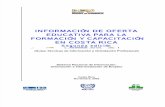 Guía de Información de la Oferta Educativa y de Capacitación en Costa Rica