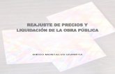 REAJUSTE DE PRECIOS Y LIQUIDACIÓN DE LA OBRA PÚBLICA PDF