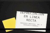 Exposicion Depreciacion en Linea Recta