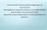 Arquitectura Posmoderna y Supramoderna en México”