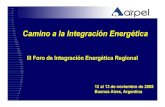 Integración Energética ARPEL