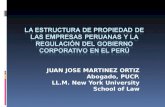 La Estructura de Propiedad de Las Empresas Peruanas