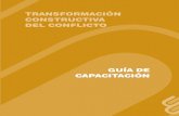 Guía de Capacitación en Transformación Constructiva de Conflictos