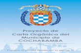 Proyecto de Carta Orgánica del Municipio de Cochabamba (Versión Final)