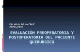 01. Evaluacion Preoperatoria - Dr de La Cruz 14-06-12