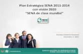 Plan Estrategico Sena 2011 - 2014